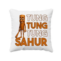 Tung tung tung sahur  - vankúš s potlačou