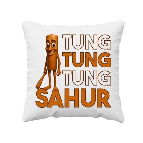 Tung tung tung sahur  - vankúš s potlačou