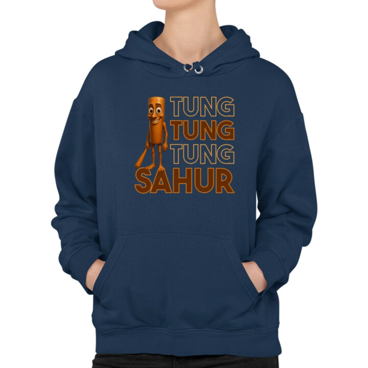 Tung tung tung sahur   - dámska mikina s potlačou