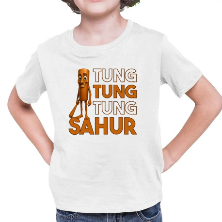 Tung tung tung sahur  - detské tričko s potlačou