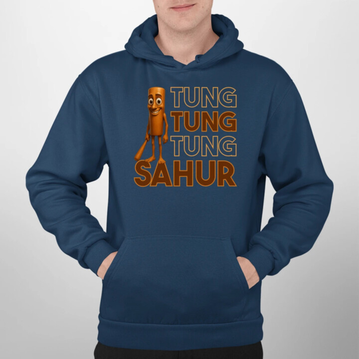 Tung tung tung sahur   - pánska mikina s potlačou