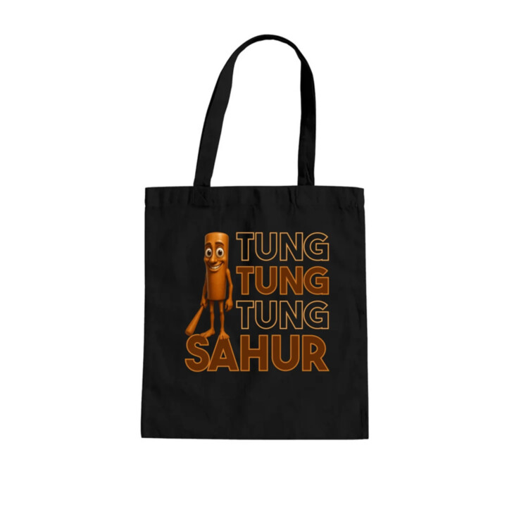 Tung tung tung sahur  - taška s potlačou