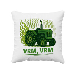 Vrm, vrm - traktor - vankúš s potlačou