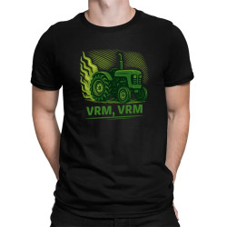 Vrm, vrm - traktor - pánske tričko s potlačou