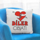 Díler objatí - vankúš s potlačou