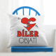 Díler objatí - vankúš s potlačou