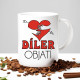 Díler objatí - keramický hrnček s potlačou