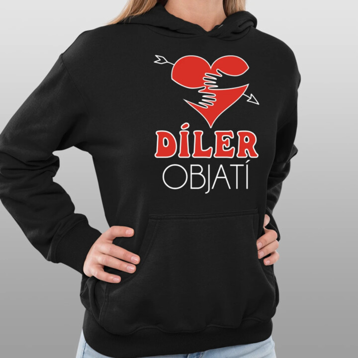 Díler objatí  - dámska mikina s potlačou