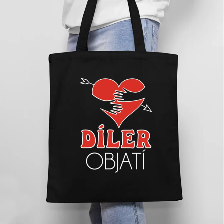 Díler objatí - taška s potlačou