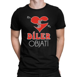 Díler objatí - pánske tričko s potlačou
