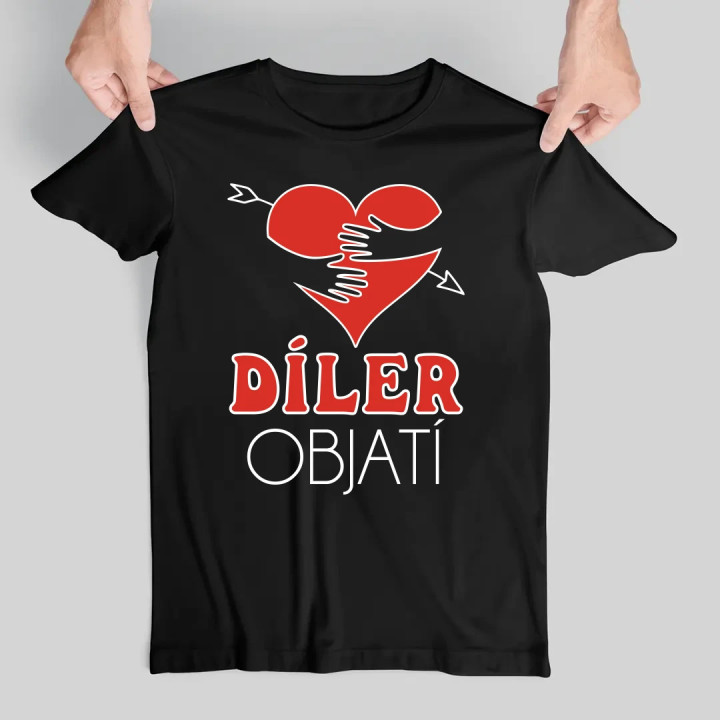 Díler objatí - pánske tričko s potlačou