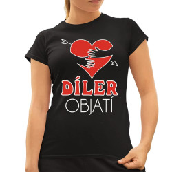 Díler objatí - dámske tričko s potlačou