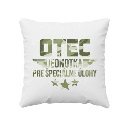 Otec - jednotka pre špeciálne úlohy - vankúš s potlačou