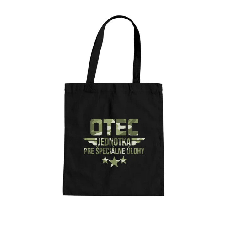 Otec - jednotka pre špeciálne úlohy - taška s potlačou