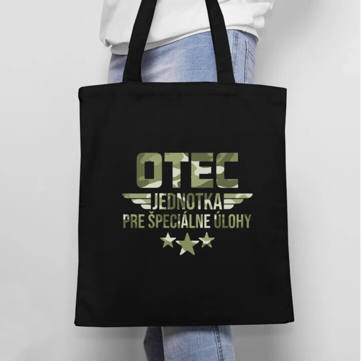 Otec - jednotka pre špeciálne úlohy - taška s potlačou