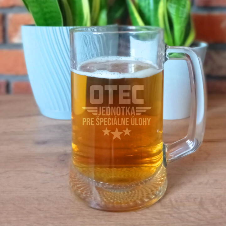 Otec - jednotka pre špeciálne úlohy - krígeľ s gravírovaním