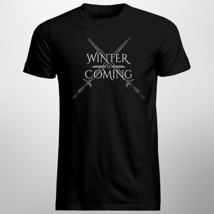 Winter is coming - pánske  tričko s potlačou