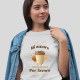 Mi amore espresso macchiato por favore - dámske tričko s potlačou