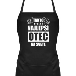 Takto vyzerá najlepší otec na svete - zástera s potlačou