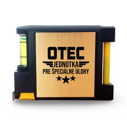 Otec - jednotka pre špeciálne úlohy - zviňovací meter s gravírovaním