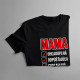 Mama - ohľaduplná, odpúšťajúca, spoľahlivá - dámske tričko s potlačou