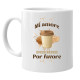 Mi amore espresso macchiato por favore - keramický hrnček s potlačou