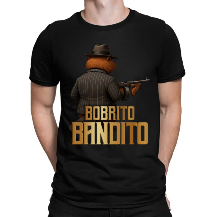 Bobrito Bandito - pánske tričko s potlačou