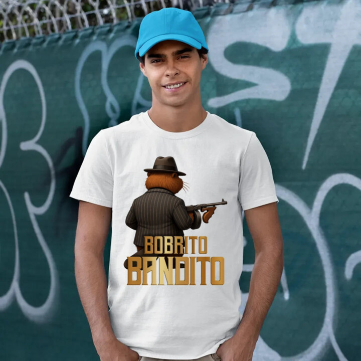 Bobrito Bandito - pánske tričko s potlačou
