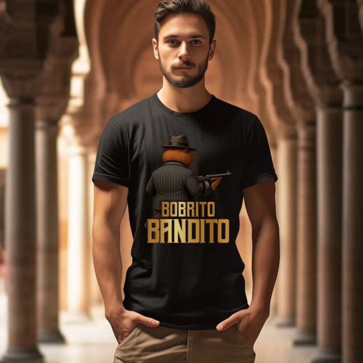 Bobrito Bandito - pánske tričko s potlačou