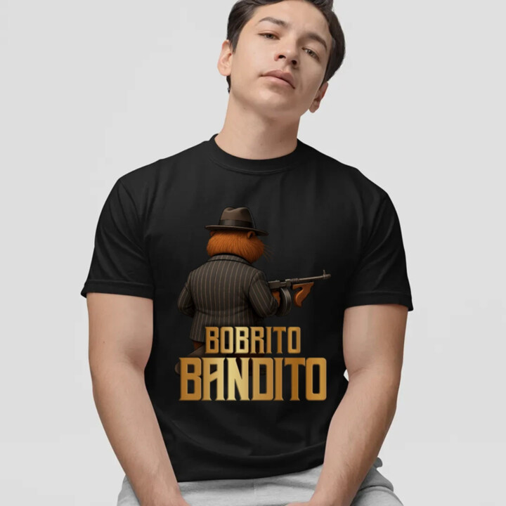 Bobrito Bandito - pánske tričko s potlačou