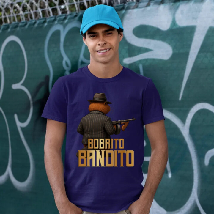 Bobrito Bandito - pánske tričko s potlačou