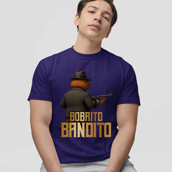 Bobrito Bandito - pánske tričko s potlačou