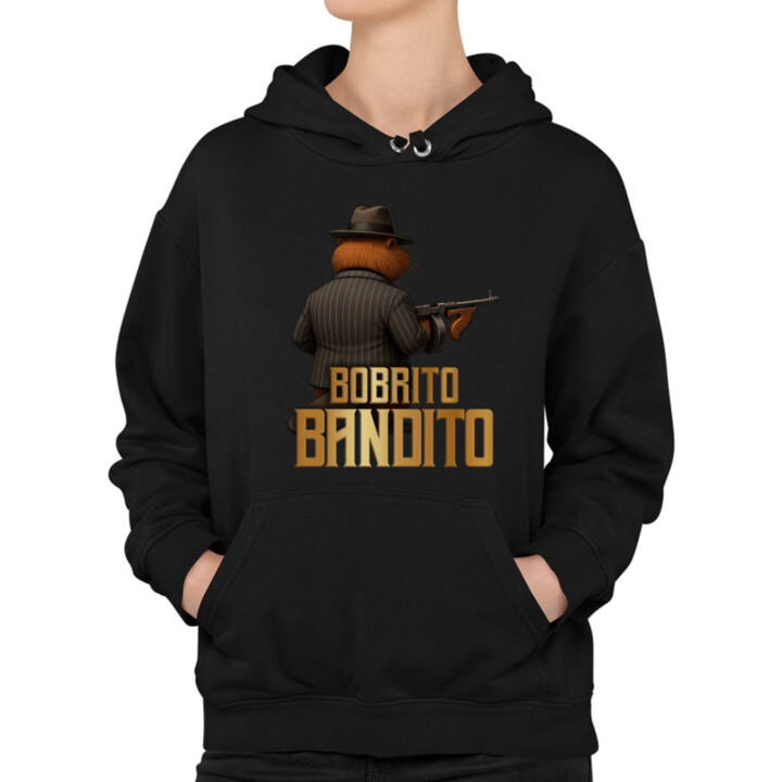 Bobrito Bandito - dámska mikina s potlačou