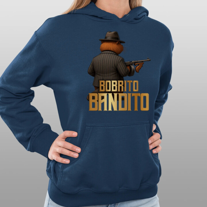 Bobrito Bandito - dámska mikina s potlačou