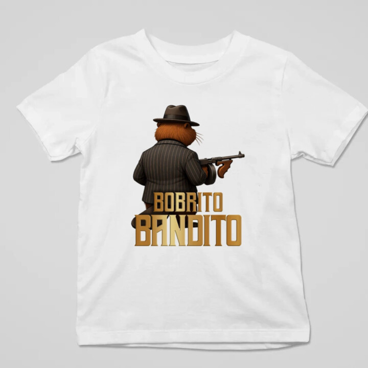 Bobrito Bandito - detské tričko s potlačou