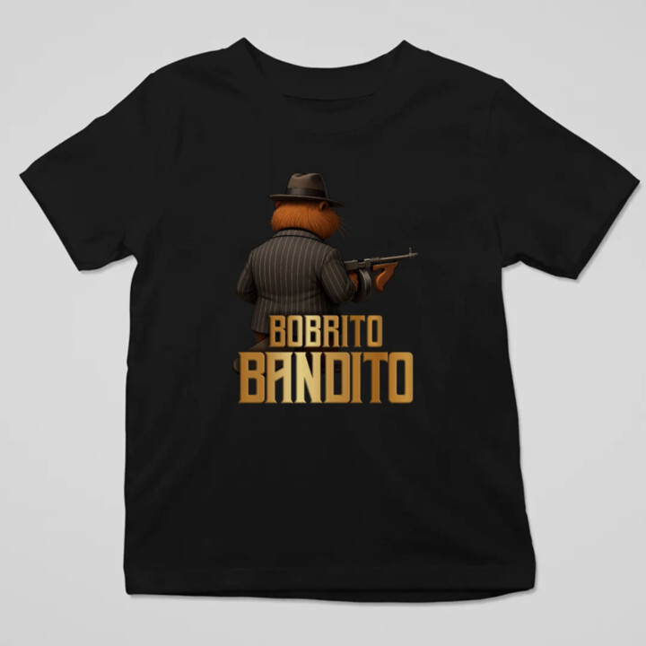 Bobrito Bandito - detské tričko s potlačou