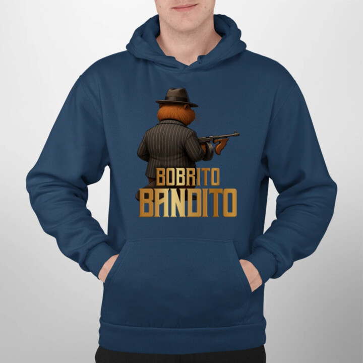 Bobrito Bandito - pánska mikina s potlačou