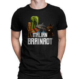 Italian Brainrot - pánske tričko s potlačou