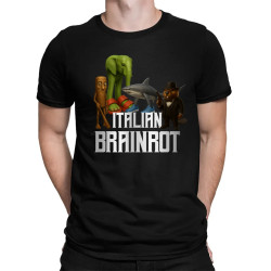 Italian Brainrot - pánske tričko s potlačou