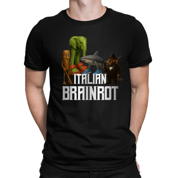 Italian Brainrot - pánske tričko s potlačou
