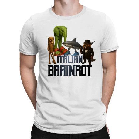 Italian Brainrot - pánske tričko s potlačou