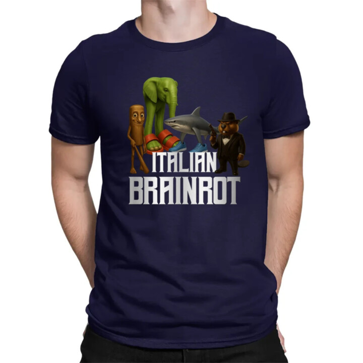 Italian Brainrot - pánske tričko s potlačou