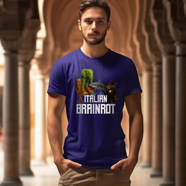 Italian Brainrot - pánske tričko s potlačou