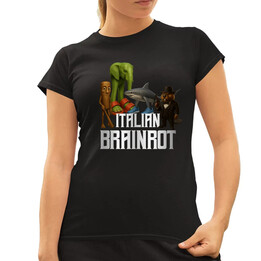 Italian Brainrot - dámske tričko s potlačou