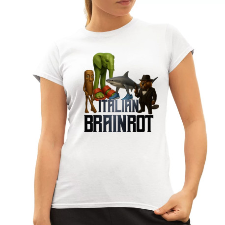 Italian Brainrot - dámske tričko s potlačou
