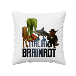 Italian Brainrot - vankúš s potlačou