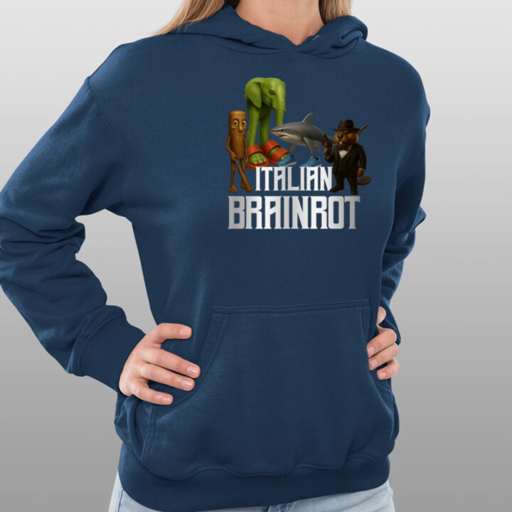 Italian Brainrot  - dámska mikina s potlačou