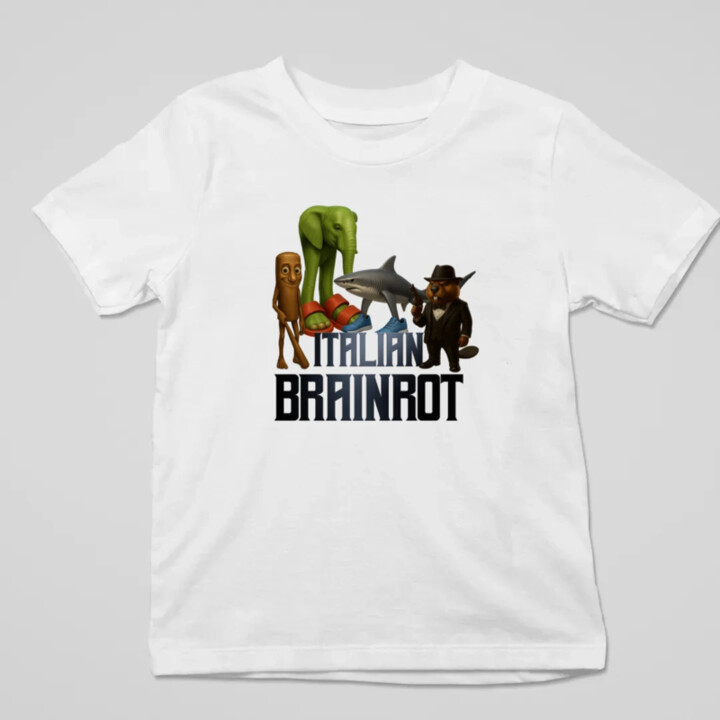 Italian Brainrot - detské tričko s potlačou