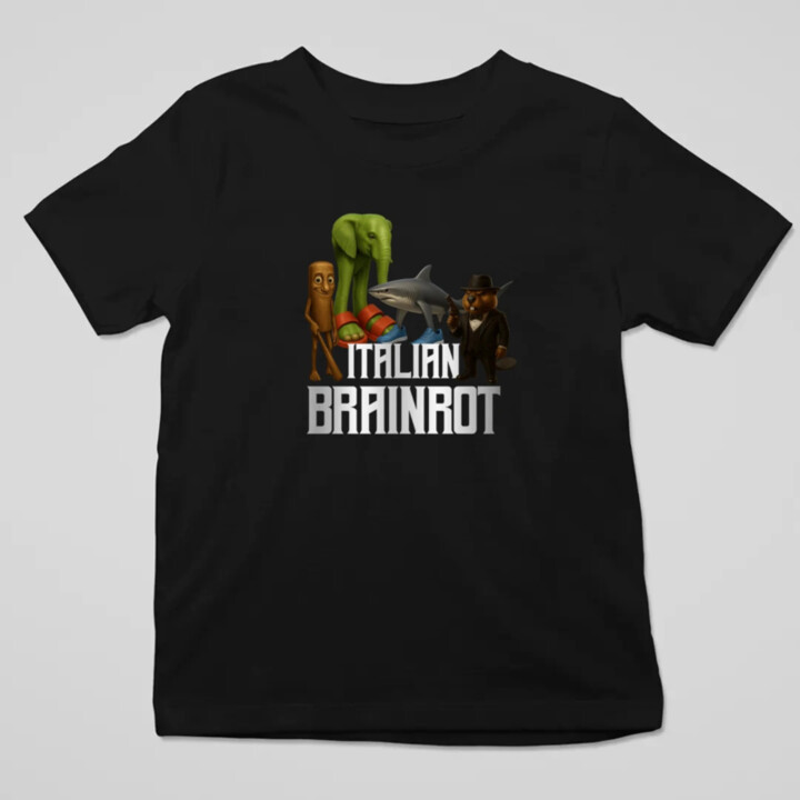 Italian Brainrot - detské tričko s potlačou