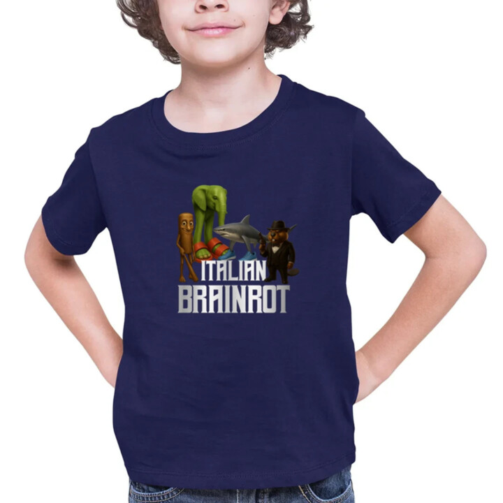 Italian Brainrot - detské tričko s potlačou